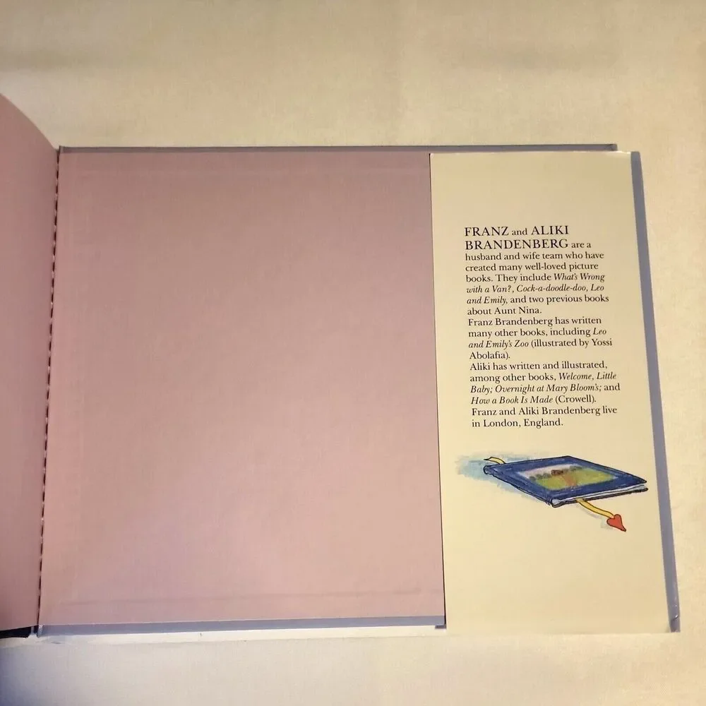 Aunt Nina, Good Night By Franz Brandenberg Hardback Book Dust Cover Used